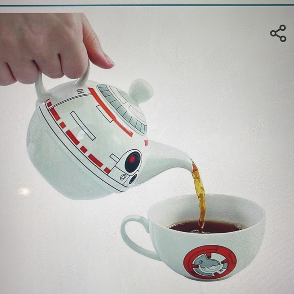 Star Wars BB8 Teapot and cup set